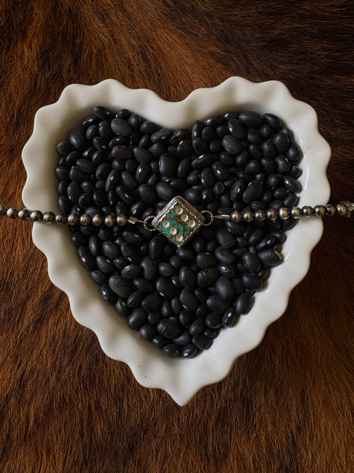 dice pearl bracelet