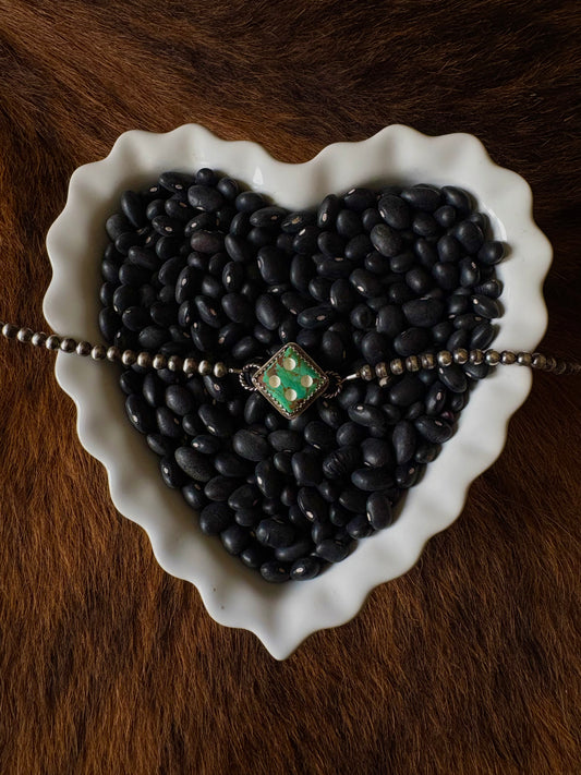 dice pearl bracelet