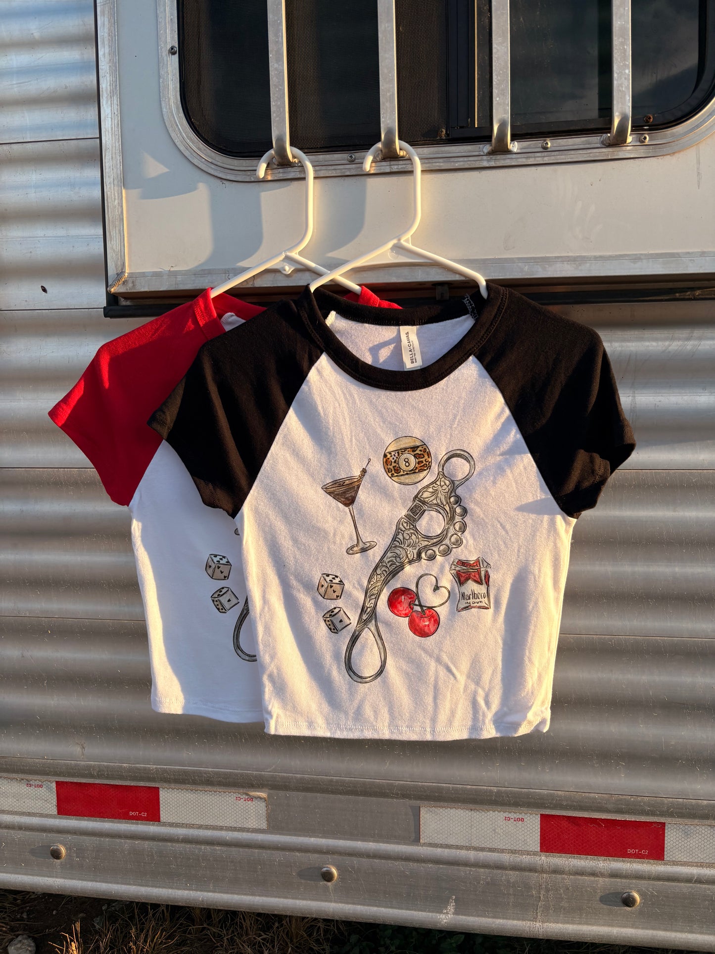 black espresso martini tee